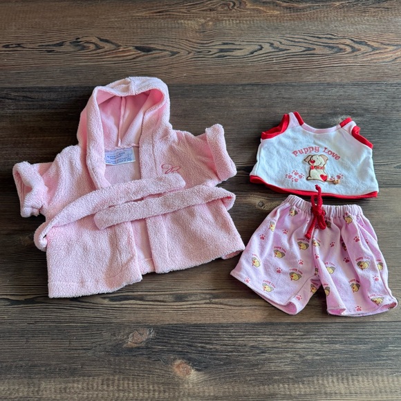 Build-A-Bear Pajama & Robe Outfit - Picture 1 of 6